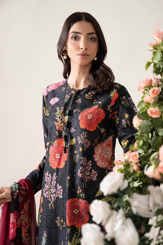 3 Piece Embroidered Lawn Suit | MPS-2607-B