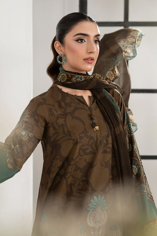 3 Piece Embroidered Cambric Suit